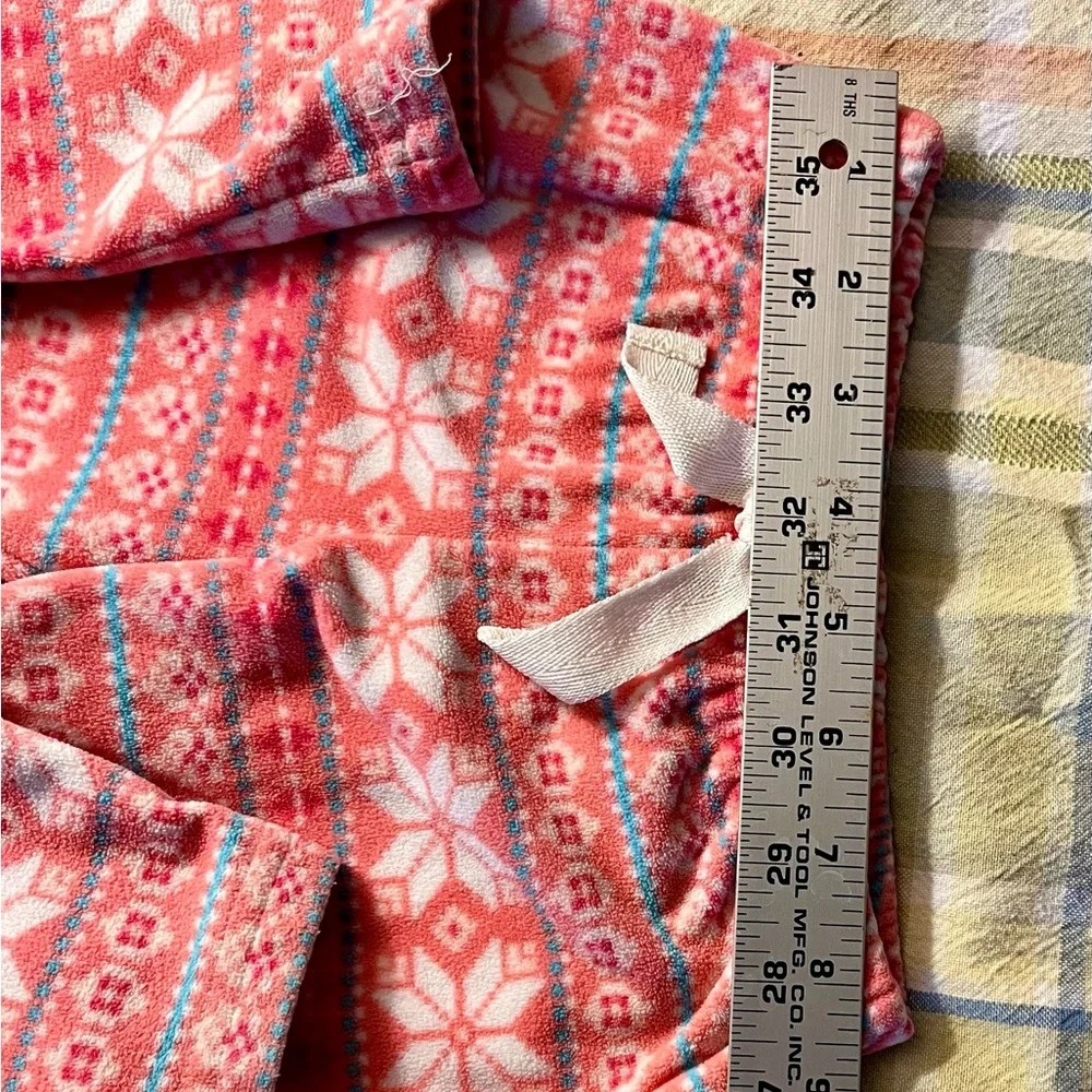 Cozy Pink Snowflake Pajama‎ Pants